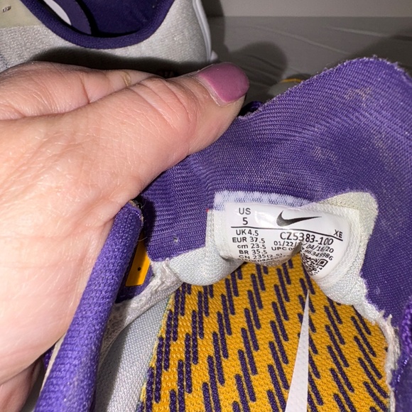 LSU Nike Tennis Shoes - Picture 2 of 2